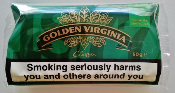 Golden Virginia green Rolling Tobacco 50 g